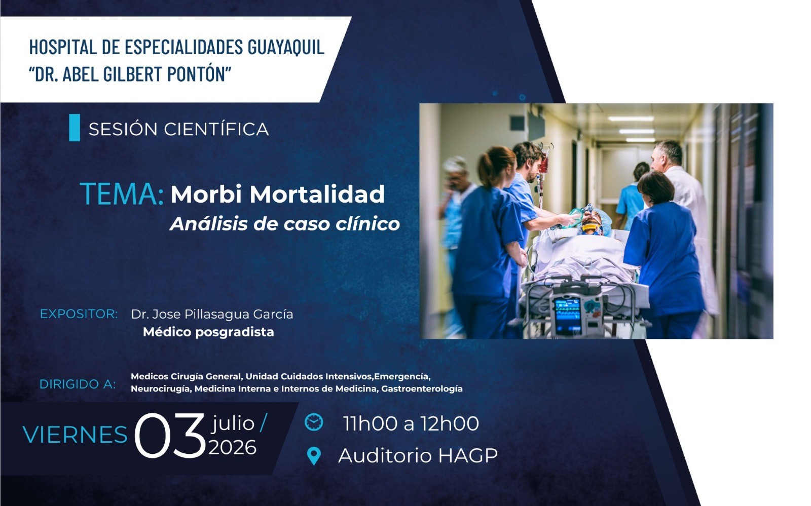 Sesión Científica | Morbi-Mortalidad – Análisis de Caso Clínico