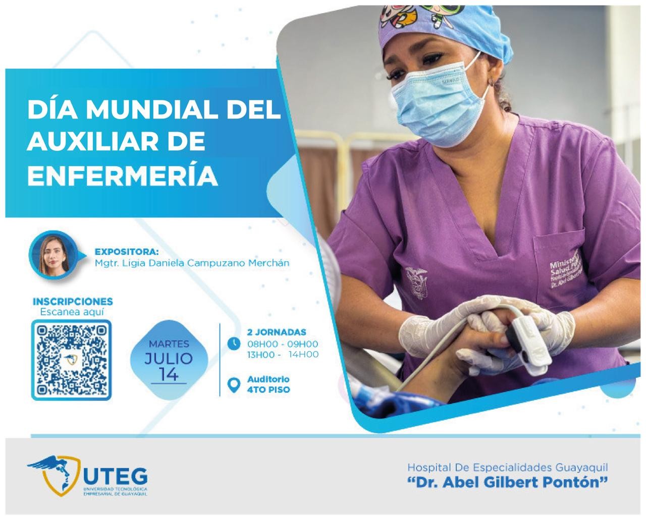 Celebremos juntos el Día Mundial del Auxiliar de Enfermería