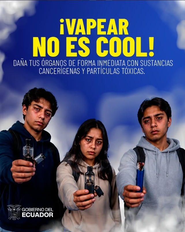 Vapear no es cool. Tu salud sí.