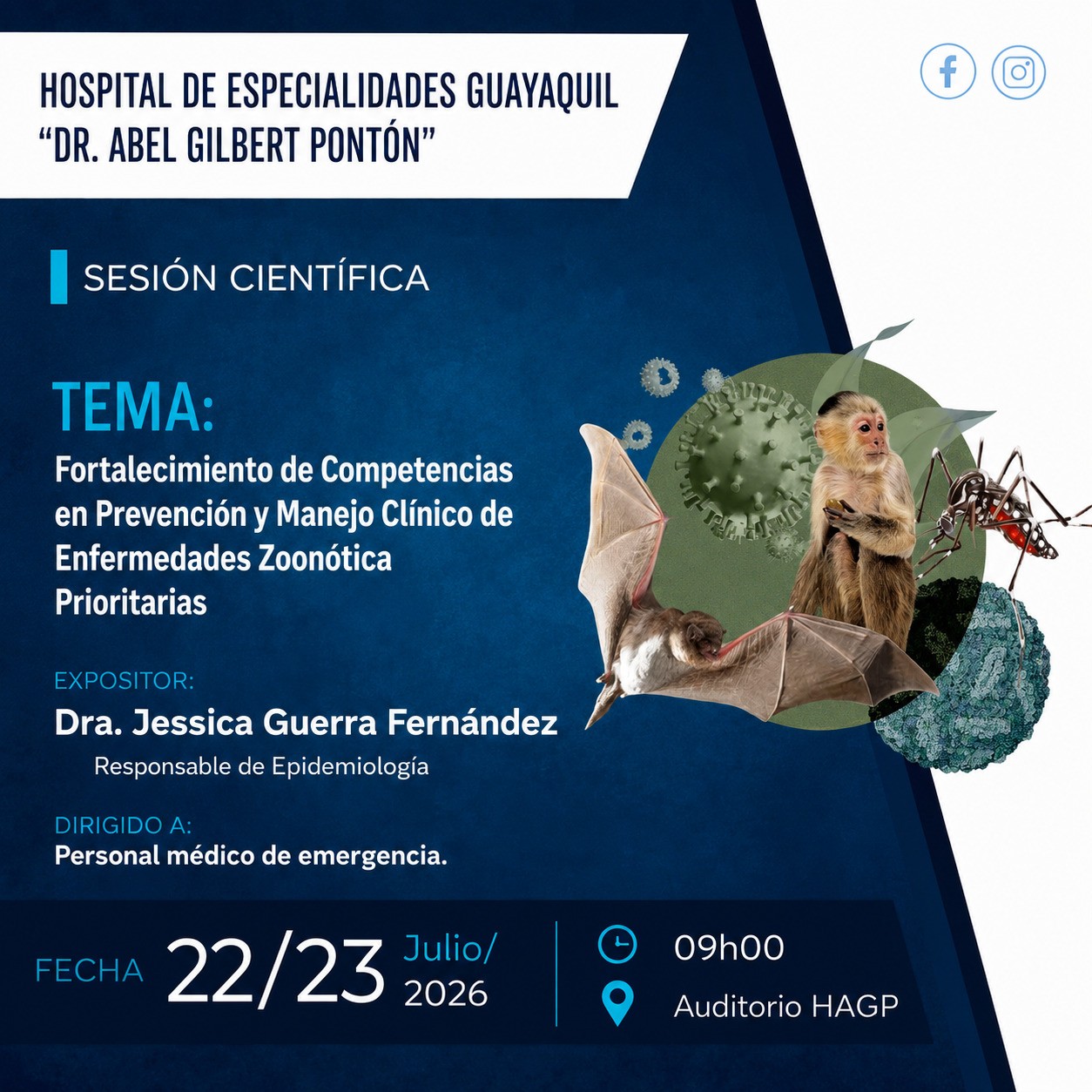 Sesión Científica: Enfermedades Zoonóticas Prioritarias