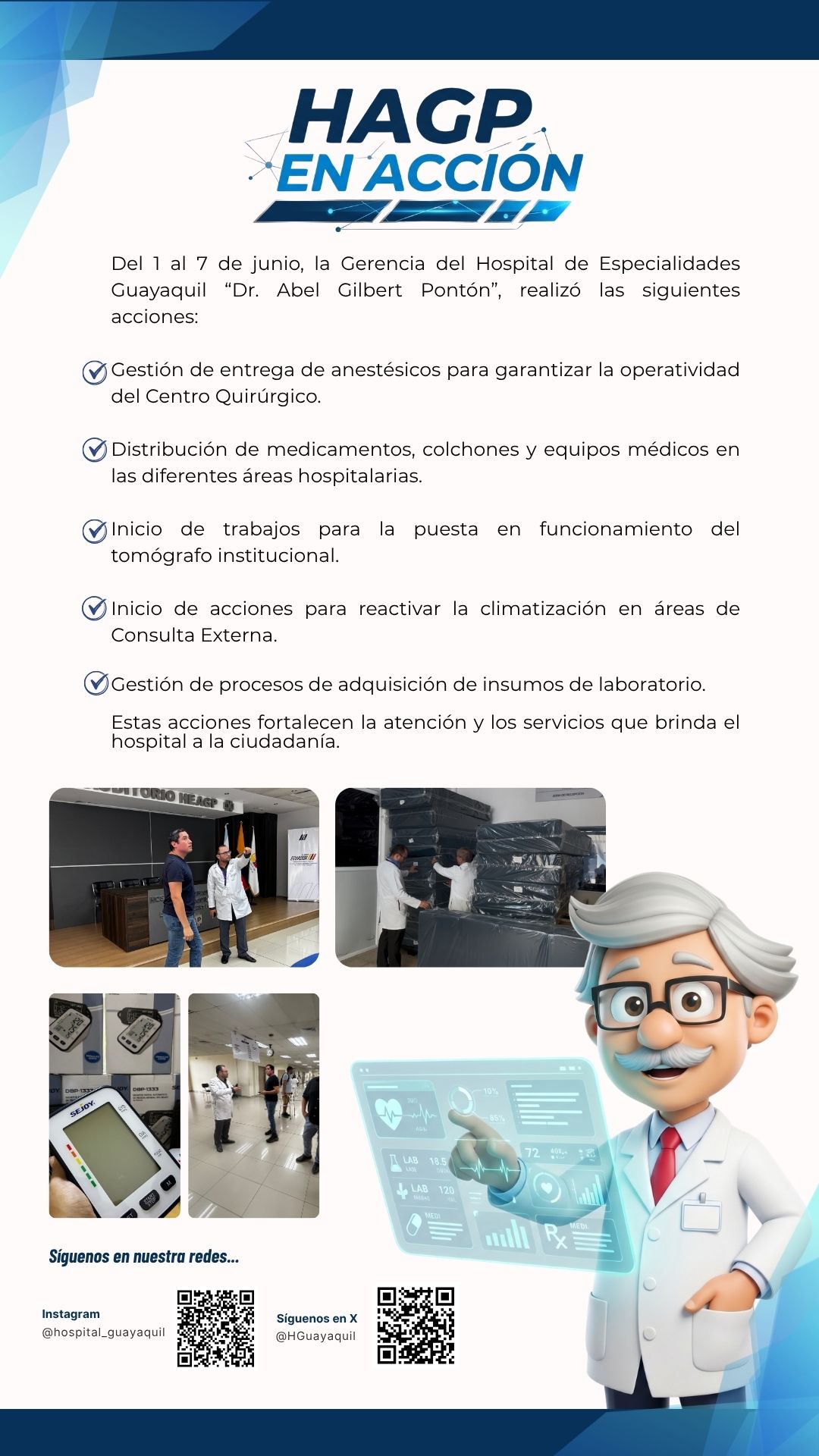 Te presentamos un resumen de nuestra gestión