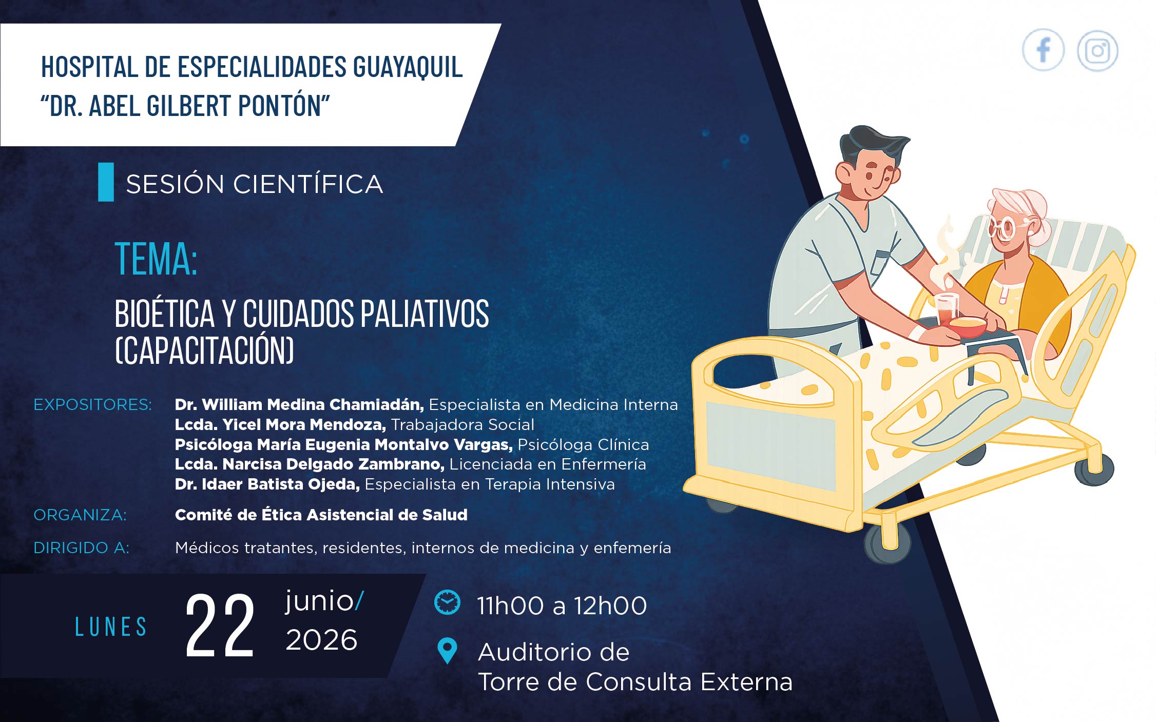 Capacitación “Bioética y Cuidados Paliativos”